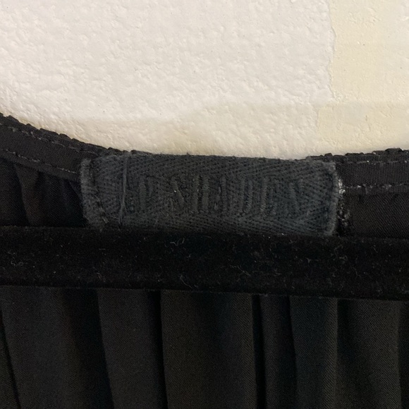 CP Shades Black Drawstring Midi Maxi Dress Size S - Picture 2 of 3